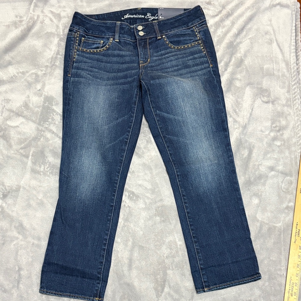 American Eagle Outfitters Artist Crop Women's low rise Jeans.